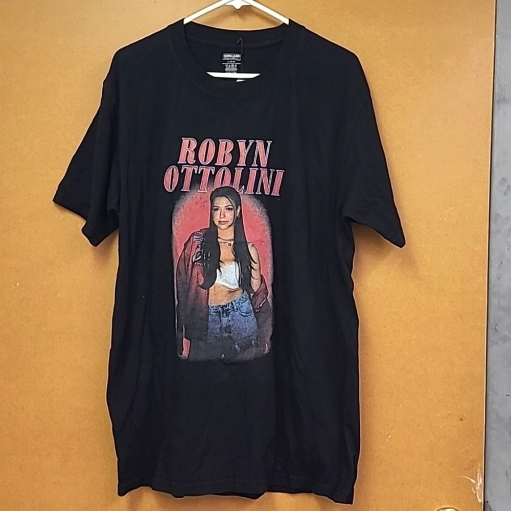 Kirkland Size L Black Robyn Ottolini T-Shirt